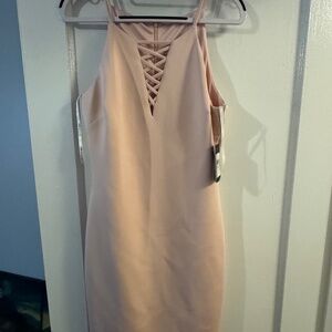 Guess dress in blush
